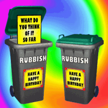 What Do You Think Of It So Farr Funny Happy Birthday Message GIF - What Do You Think Of It So Farr Funny Happy Birthday Message Rubbish Birthday GIFs