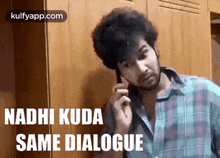 Nadhi Kuda Same Dialogue.Gif GIF - Nadhi Kuda Same Dialogue Rahul Vijay Ek Niranjan Movie GIFs