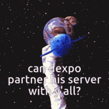 dexpo partnerships discord mod astronaut dex