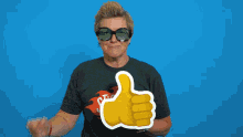 Stickergiant Thumbs Up GIF - Stickergiant Thumbs Up Good Job GIFs
