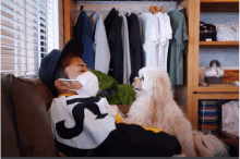 Ryuto With Dog Bite Mask GIF - Ryuto With Dog Ryuto Dog GIFs