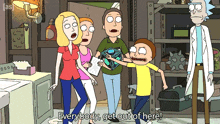 Everybody Get Out Of Here Morty GIF - Everybody Get Out Of Here Morty Jerry GIFs