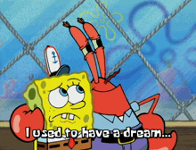 Spongebob Mr Krabs GIF - Spongebob Mr Krabs Dream GIFs