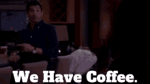 Greys Anatomy Derek Shepherd GIF - Greys Anatomy Derek Shepherd We Have Coffee GIFs