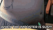 Imposter Among Us GIF - Imposter Among Us When Imposter Is Sus GIFs