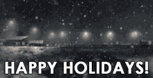 Happy Holidays GIF - Happy Holidays Snow GIFs