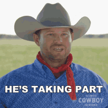 Hes Taking Part Ultimate Cowboy Showdown GIF - Hes Taking Part Ultimate Cowboy Showdown He Is Participating GIFs