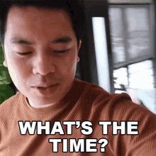 Whats The Time Kimpoy Feliciano GIF - Whats The Time Kimpoy Feliciano Anong Oras Na GIFs