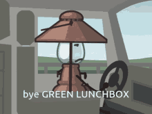 Bye Green Lunchbox Airy GIF