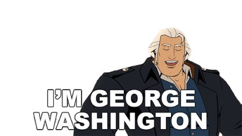Im George Washington America The Motion Picture Sticker - Im George Washington George Washington America The Motion Picture Stickers