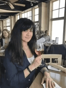 Wine Cheers GIF - Wine Cheers Girl With Wine GIFs