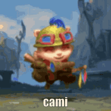 Cami Teemo GIF - Cami Teemo Teemo League Of Legends GIFs