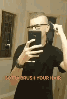 Honda Boi Brush Your Hair GIF - Honda Boi Brush Your Hair GIFs