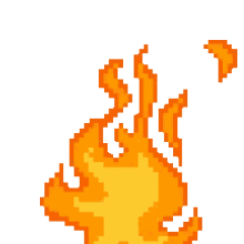 burning flame