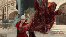 Reaching Out To You Red Wizard Of Thay GIF - Reaching Out To You Red Wizard Of Thay Dungeons And Dragons Honor Among Thieves GIFs