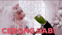 Miss Piggy Babi GIF - Miss Piggy Babi Kermit GIFs