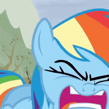 Rainbowdash Angry Rainbowdash Reaction GIF - Rainbowdash Angry Rainbowdash Rainbowdash Reaction GIFs