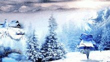 Snow Snowy GIF - Snow Snowy Snowy Anime Theme GIFs