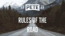 Rules Of The Road Pete Buttigieg GIF - Rules Of The Road Pete Buttigieg Mayor Pete GIFs
