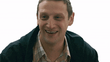 forced laugh i think you should leave with tim robinson pretending to be happy about to cry tim robinson
