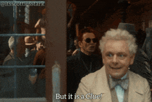a man says but it is a clue