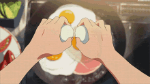 Anime Anime Food GIF - Anime Anime Food Egg GIFs