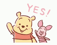 Pooh Yes GIF - Pooh Yes Happy GIFs