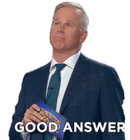 Good Answer Gerry Dee Sticker - Good Answer Gerry Dee Family Feud Canada Stickers