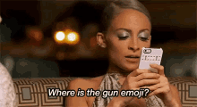 Me Texting GIF - Nicolerichie Gun Emoji GIFs