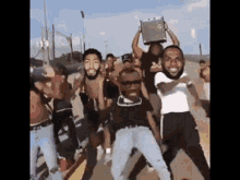 Lebron And Shannon Dancing GIF - Lebron And Shannon Dancing Lakers Dancing With Shannon Sharpe GIFs