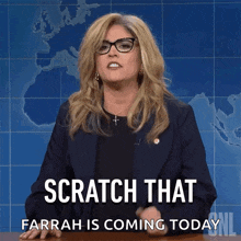 Scratch That Marsha Blackburn GIF - Scratch That Marsha Blackburn Saturday Night Live GIFs