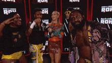 Ring Of Honor Lexy Nair GIF - Ring Of Honor Lexy Nair Willie Mack GIFs