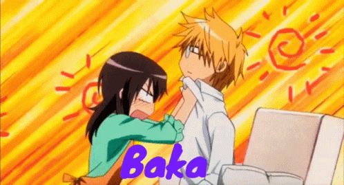 Anime Boy Baka Baka GIF - Anime Boy Baka Baka Anime - Discover & Share GIFs