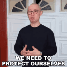 We Need To Protect Ourselves Chris Cantada GIF - We Need To Protect Ourselves Chris Cantada Chris Cantada Force GIFs