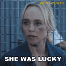 She Was Lucky Marie Winter GIF - She Was Lucky Marie Winter Wentworth GIFs
