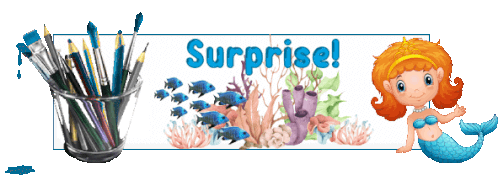 Animated Sticker Mermaid Sticker - Animated Sticker Mermaid Surprise Stickers
