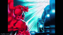 Wally West Mobius Chair GIF - Wally West Mobius Chair Dc GIFs
