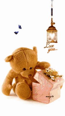 Love You Teddy Bear GIF - Love You Teddy Bear GIFs
