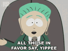 All Those In Favor Say Yippee Mayor Mcdaniels GIF - All Those In Favor Say Yippee Mayor Mcdaniels South Park GIFs