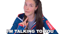 Im Talking To You Cristine Raquel Rotenberg Sticker - Im Talking To You Cristine Raquel Rotenberg Simply Nailogical Stickers