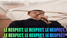 Le Respect Cyril GIF - Le Respect Cyril Van Eeckhout GIFs