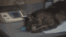 Cat Soap Opera Sleeping Pills GIF - Cat Soap Opera Sleeping Pills Addict GIFs