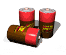 Battery 3d Render GIF