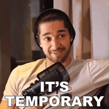Its Temporary Wil Dasovich GIF - Its Temporary Wil Dasovich Wil Dasovich Superhuman GIFs