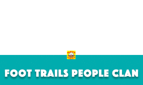 Navamojis Foot Trails People Clan Sticker - Navamojis Foot Trails People Clan Stickers