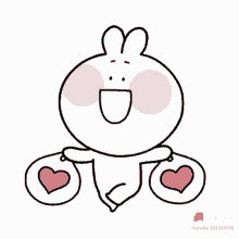 Bunny Cute GIF - Bunny Cute Happy GIFs