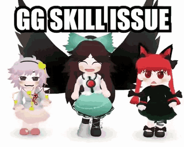 Gg Skill Issue Touhou GIF - Gg Skill Issue Touhou - Discover & Share GIFs