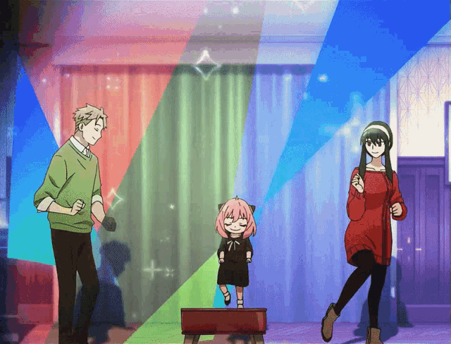 Spy X Family Anya Forger GIF - Spy X Family Anya Forger Loid Forger GIFs