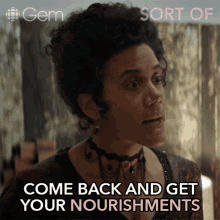 Come Back And Get Your Nourishments 7ven GIF - Come Back And Get Your Nourishments 7ven Sort Of GIFs