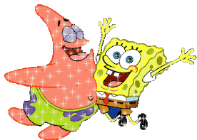 Patrick Star Sponge Bob Square Pants Sticker - Patrick Star Sponge Bob Square Pants Sparkle Stickers